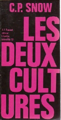 Les deux cultures - C.P. Snow - Livre