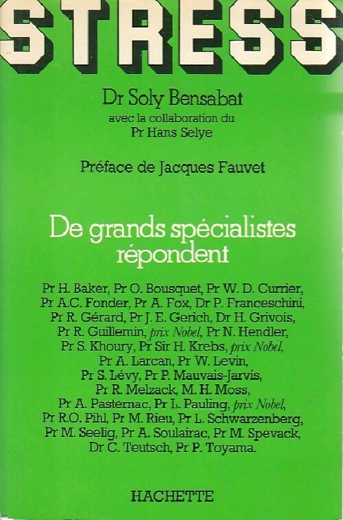 Livrenpoche : Stress - Dr Soly Bensabat - Livre