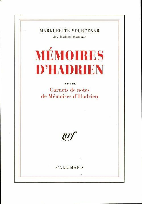 Livrenpoche : Mémoires d'Hadrien - Marguerite Yourcenar - Livre
