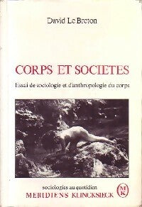 Livrenpoche : Corps et sociétés - David Le Breton - Livre