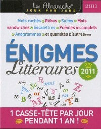 Livrenpoche : Enigmes littéraires 2011 - Inconnu - Livre