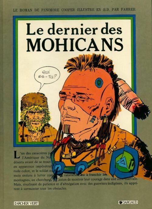 Le dernier des Mohicans - Collectif ; Francis Cooper -  L'archer vert - Livre