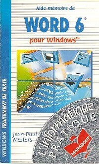 Livrenpoche : Aide mémoire de Word 6 pour Windows - Jean-Paul Mesters - Livre