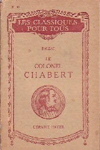 Livrenpoche : Le colonel Chabert - Honoré De Balzac - Livre