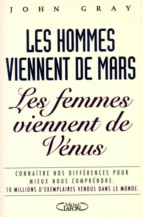 Livrenpoche : Les hommes viennent de Mars, les femmes viennent de Vénus - John Gray - Livre