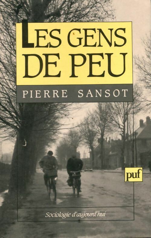 Livrenpoche : Les gens de peu - Pierre Sansot - Livre