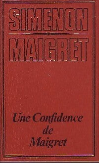 Livrenpoche : Une confidence de Maigret - Georges Simenon - Livre