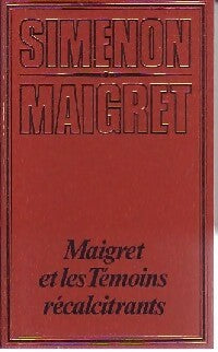 Livrenpoche : Maigret et les témoins récalcitrants - Georges Simenon - Livre