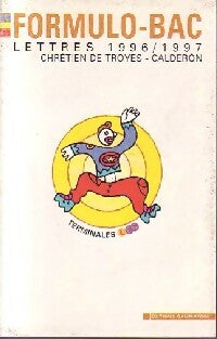 Livrenpoche : Lettres 1996-1997. Chrétien de Troyes-Caldéron - Patrick Lob - Livre