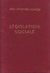 Livrenpoche : Législation sociale - R. Couteau - Livre
