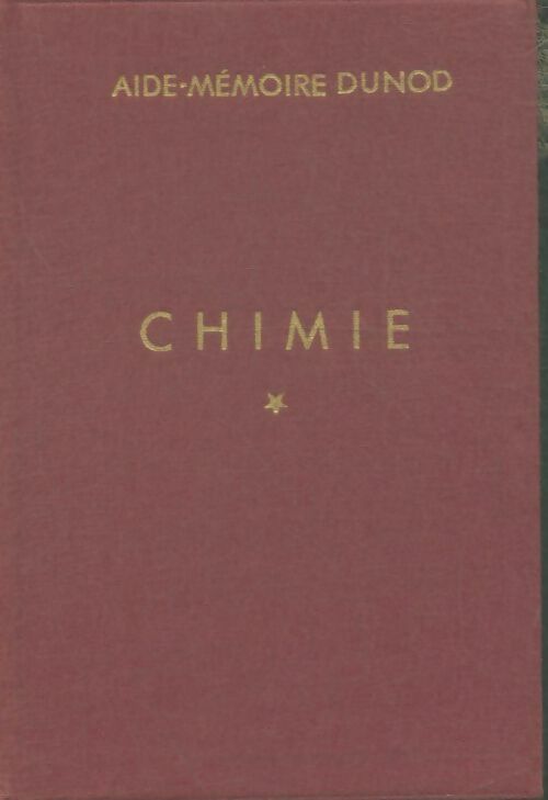 Livrenpoche : Chimie Tome I - J. Jousset - Livre