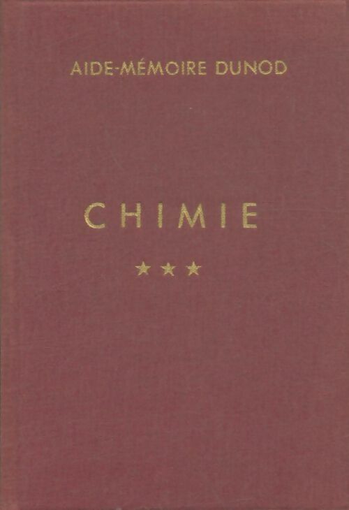 Livrenpoche : Chimie Tome III - J. Jousset - Livre