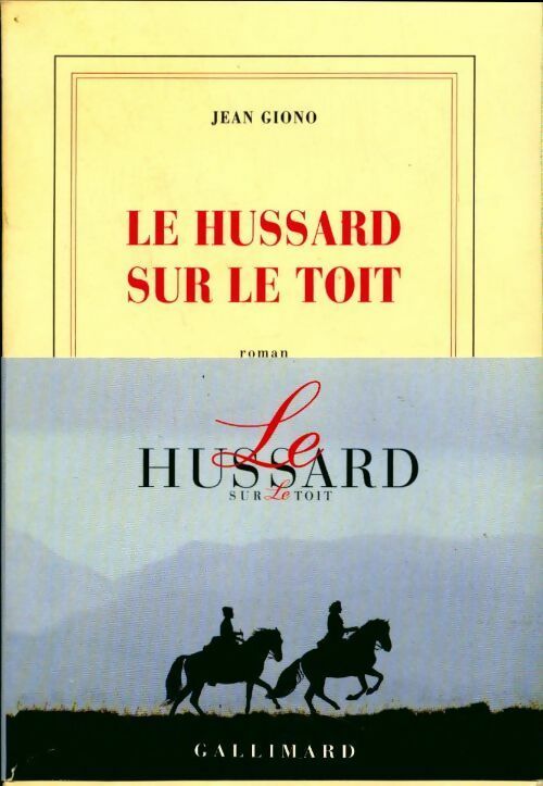 Le hussard sur le toit - Jean Giono -  Blanche - Livre
