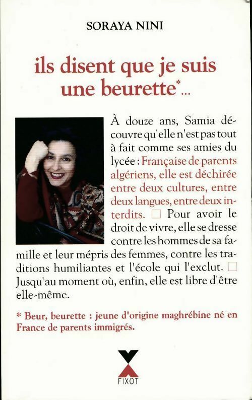 Livrenpoche : Ils disent que je suis une beurette - Noa Ben Artzi-Pelossof - Livre