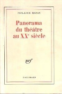 Livrenpoche : Panorama du théâtre au XXe siècle - Paul-Louis Mignon - Livre