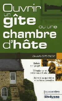Livrenpoche : Ouvrir un gîte ou une chambre d'hôte - Christelle Capo-Chichi - Livre