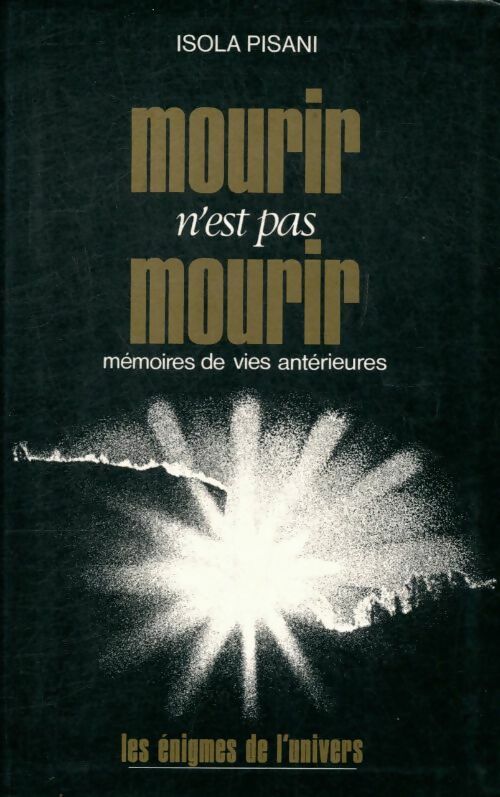 Livrenpoche : Mourir n'est pas mourir - Isola Pisani - Livre