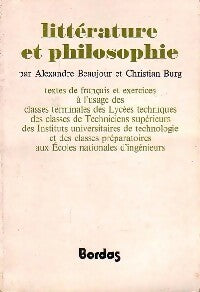 Livrenpoche : Littérature et philosophie - Alexandre Beaujour, Christian Burg - Livre