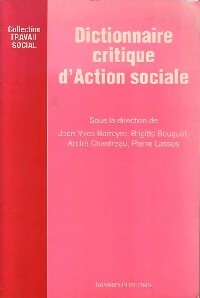 Livrenpoche : Dictionnaire critique d'action sociale - Collectif - Livre