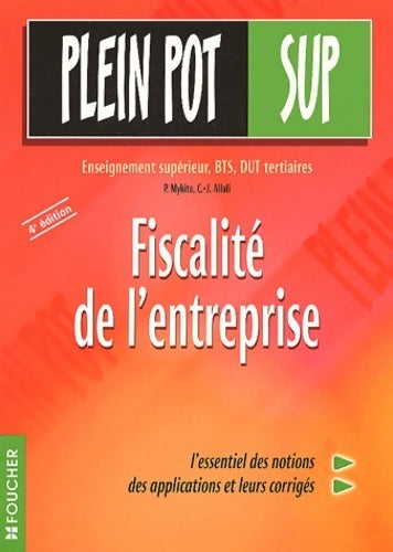 Livrenpoche : Fiscalité de l'entreprise - Patrick Mykita - Livre
