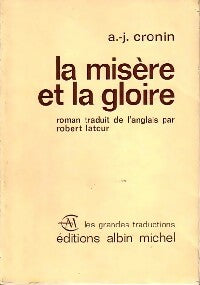 Livrenpoche : La misère et la gloire - Archibald Joseph Cronin - Livre