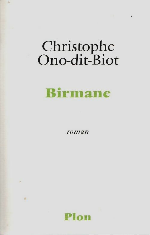 Livrenpoche : Birmane - Christophe Ono-Dit-Bio - Livre