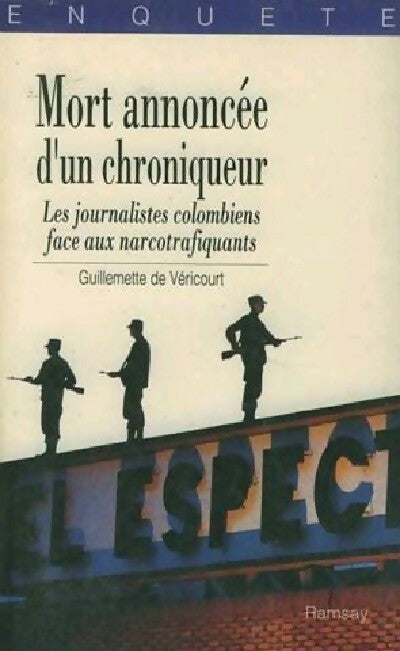 Livrenpoche : Mort annoncée d'un chroniqueur - Guillemette De Véricourt - Livre