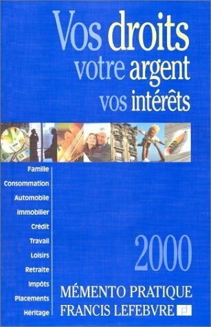 Livrenpoche : Vos droits, votre argent, vos intérêts - Collectif - Livre