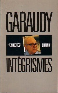 Livrenpoche : Intégrismes - Roger Garaudy - Livre