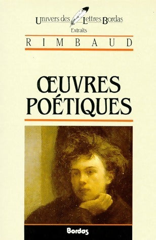 Livrenpoche : Oeuvres poétiques - Arthur Rimbaud - Livre