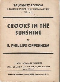 Livrenpoche : Crooks in the sunshine - Philips E. Oppenheim - Livre
