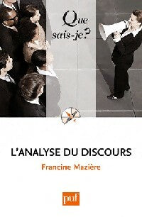 Livrenpoche : L'analyse du discours - Francine Mazière - Livre