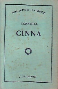 Cinna - Pierre Corneille -  Nos auteurs classiques - Livre