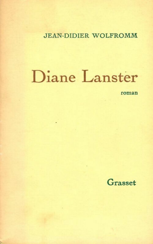 Livrenpoche : Diane Lanster - Jean-Didier Wolfromm - Livre