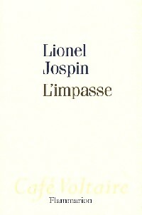 Livrenpoche : L'impasse - Lionel Jospin - Livre