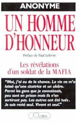 Livrenpoche : Un homme d'honneur - Anonyme - Livre