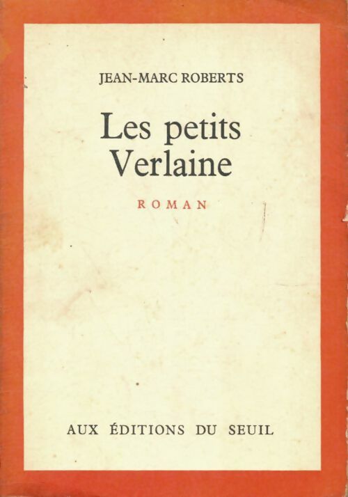 Livrenpoche : Les petits Verlaine - Jean-Marc Roberts - Livre