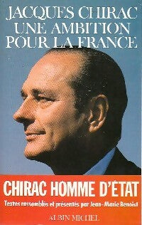 Une ambition pour la France - Jacques Chirac -  Albin Michel GF - Livre