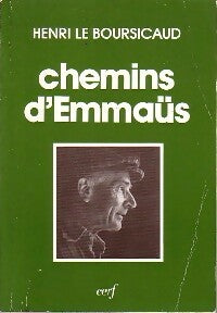Livrenpoche : Chemins d'Emmaüs - Henri Le Boursicaud - Livre