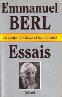 Livrenpoche : Essais - Emmanuel Berl - Livre