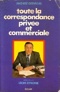 Livrenpoche : Toute la correspondance privée et commerciale - Michèle Desvilles - Livre