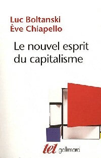 Livrenpoche : Le nouvel esprit du capitalisme - Luc Boltanski, Eve Chiapello - Livre