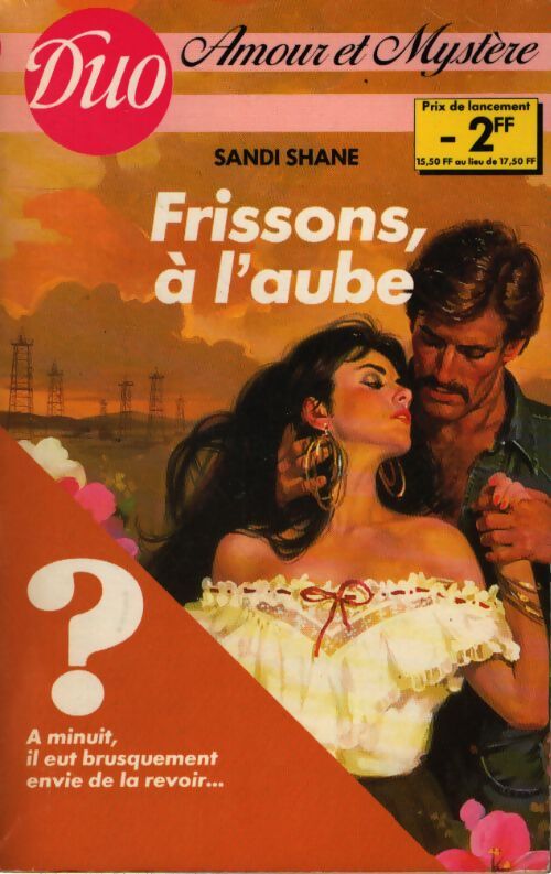 Frissons, à l'aube - Sandi Shane - Livre
