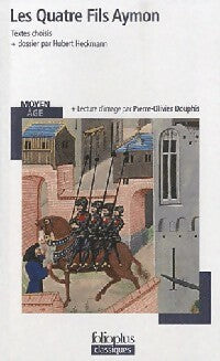 Livrenpoche : Les quatre fils Aymon ou Renaud de Montauban - Inconnu - Livre