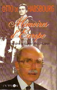 Livrenpoche : Mémoires d'Europe - Otto De Habsbourg - Livre