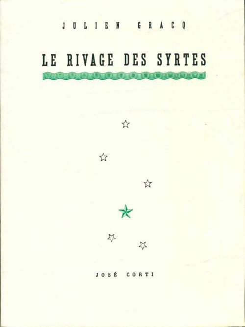 Livrenpoche : Le rivage des Syrtes - Julien Gracq - Livre