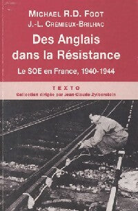 Livrenpoche : Des anglais dans la résistance - Jean-Louis Crémieux-Brilhac, Michael R.D. Foot - Livre