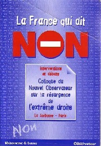 Livrenpoche : La France qui dit Non - Collectif - Livre