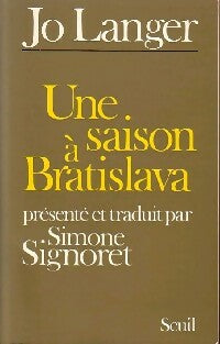 Livrenpoche : Une saison à Bratislava - Jo Langer - Livre