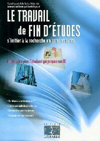 Livrenpoche : Le travail de fin d'études - Chantal Eymard - Livre